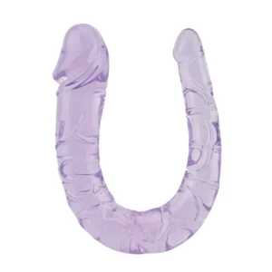 LOVING JOY DOUBLE MINI DILDO PURPLE